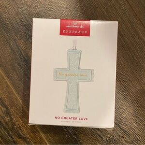 Hallmark Keepsake Ornament 2022 - No Greater Love Cross